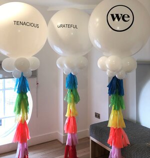 logo branded giant balloons